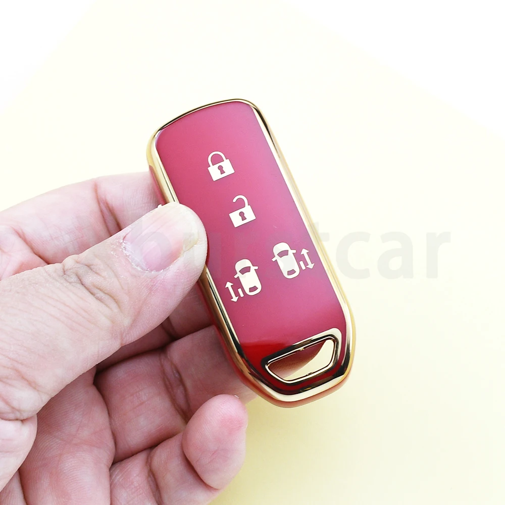 

Держатель брелока без ключа для Honda New Nbox N-BOX JF1/JF2 N-BOX+ Plus N Wagon N-One Custom JF3/JF4 Чехол для автомобильного ключа из ТПУ