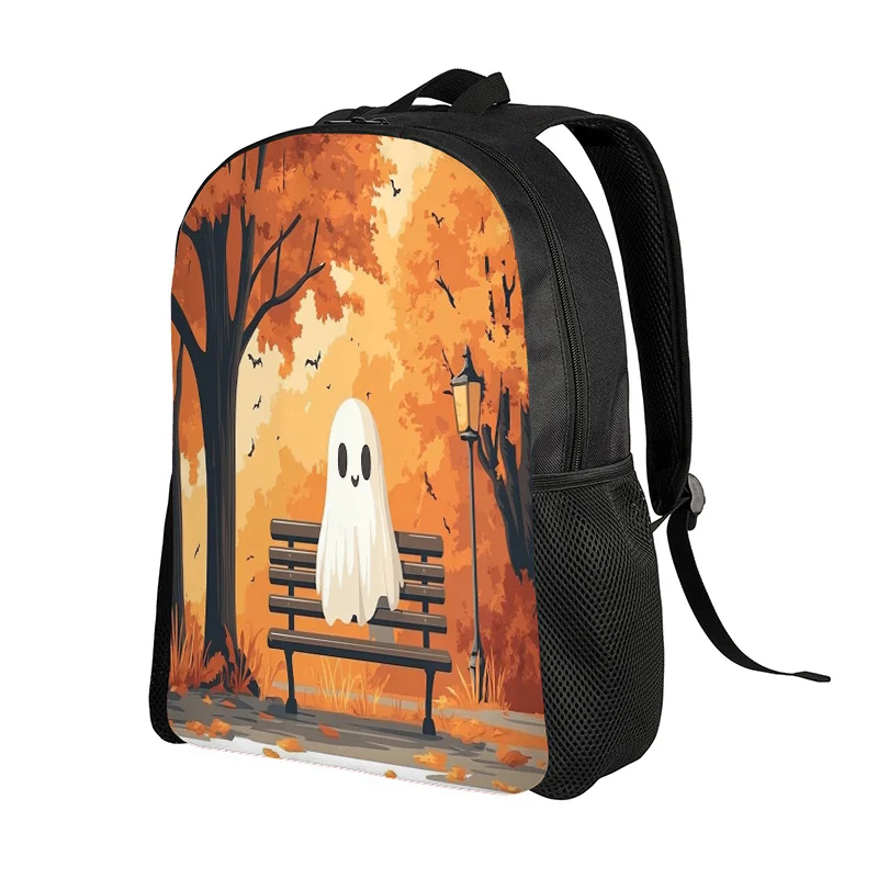 

Ladies' Lovely Autumn Forest Printed Backpack - Large Capacity School Travel Backpack, Adjustable Strap, Zipper Closure