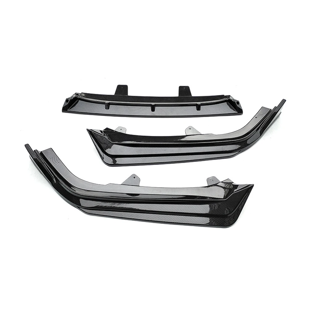 Car Front Bumper Lip Spoiler Splitters Body Kit Aprons Cover Guard Trim For Honda Accord 10.5th Gen 2022