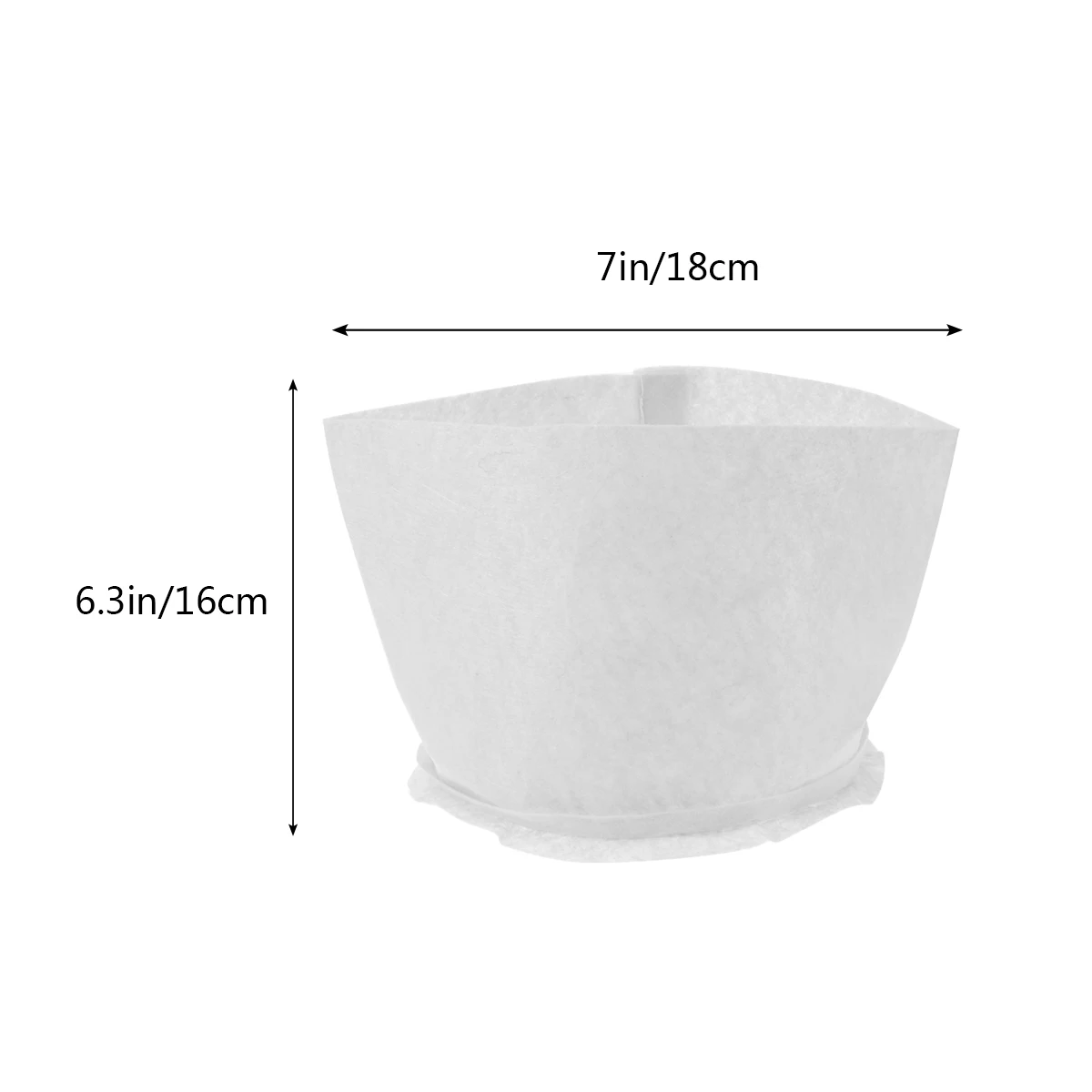 

35 Pcs Seedling Bag Non Woven Fabric Plant Pouch Tree Pots Flower Grow Container Waterproof Air Permeable Gardening