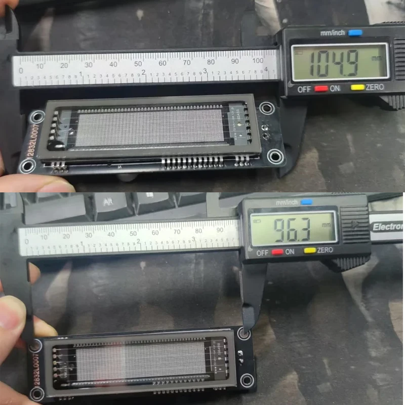 VFD Noritake Japan 12832 Dot Matrix Display Module Font Library Multi-line S English Chineseerial Port Chinese English