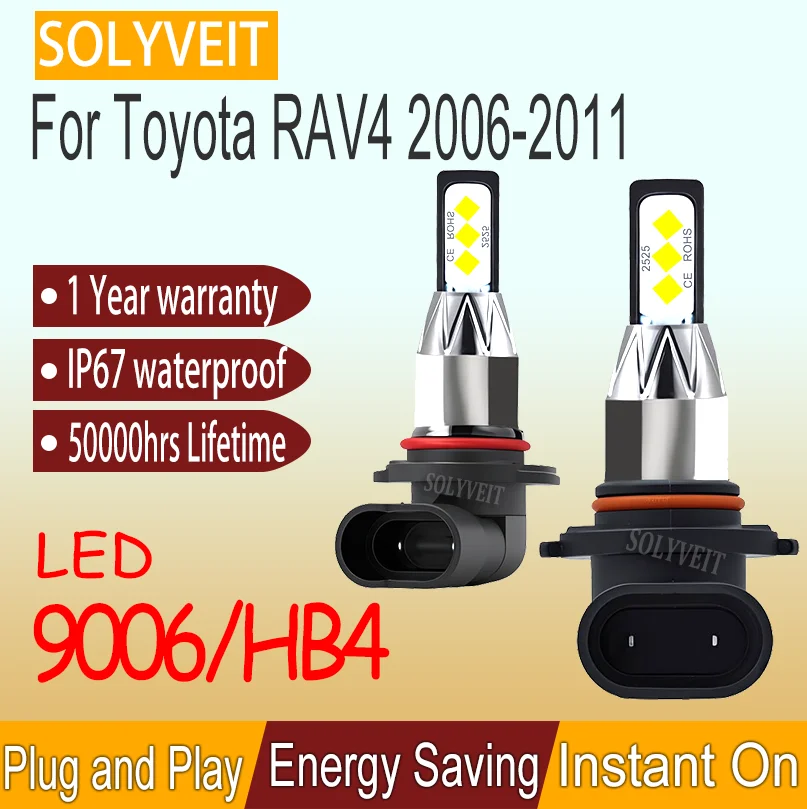 

Strong Illumination Easy to Fit Faster Response High-Luminance 9006 LED Low Beam For Toyota RAV4 2006 2007 2008 2009 2010 2011