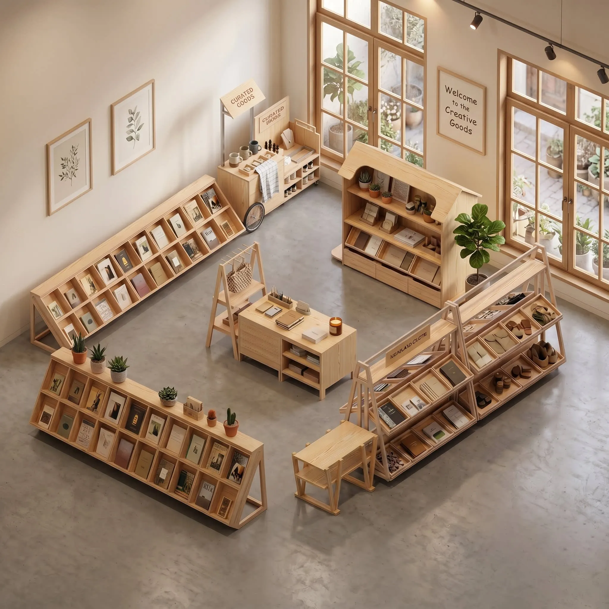 LMM merchandise store display stand display stand shopping mall exhibition hall pop-up store shelf