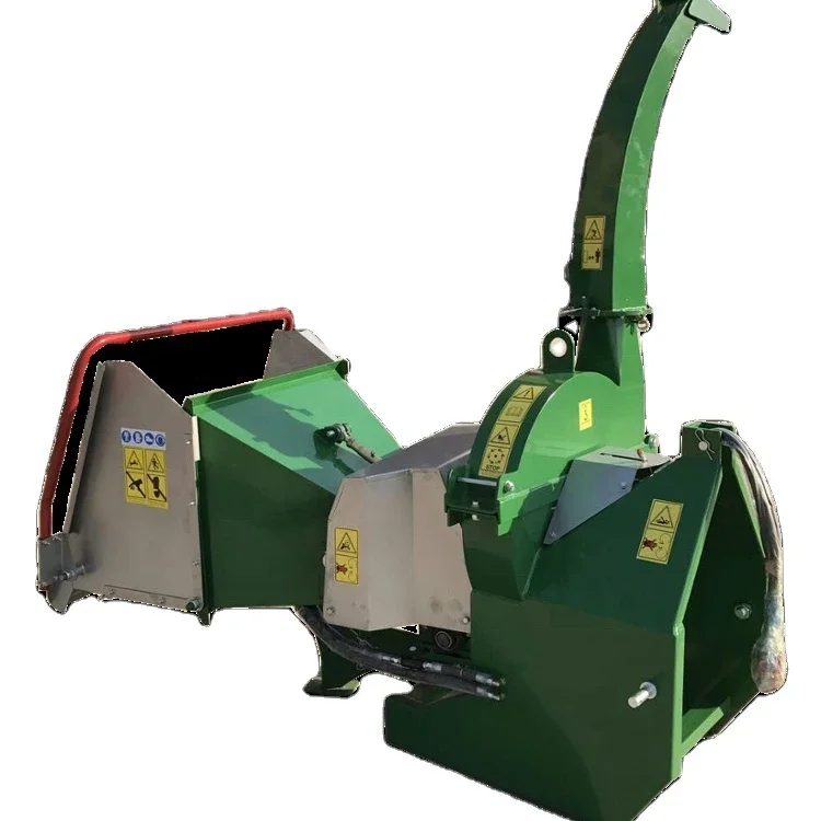 CE approved big in-feed Wood chipper BX52R which chip 5'' diameter wood and branches