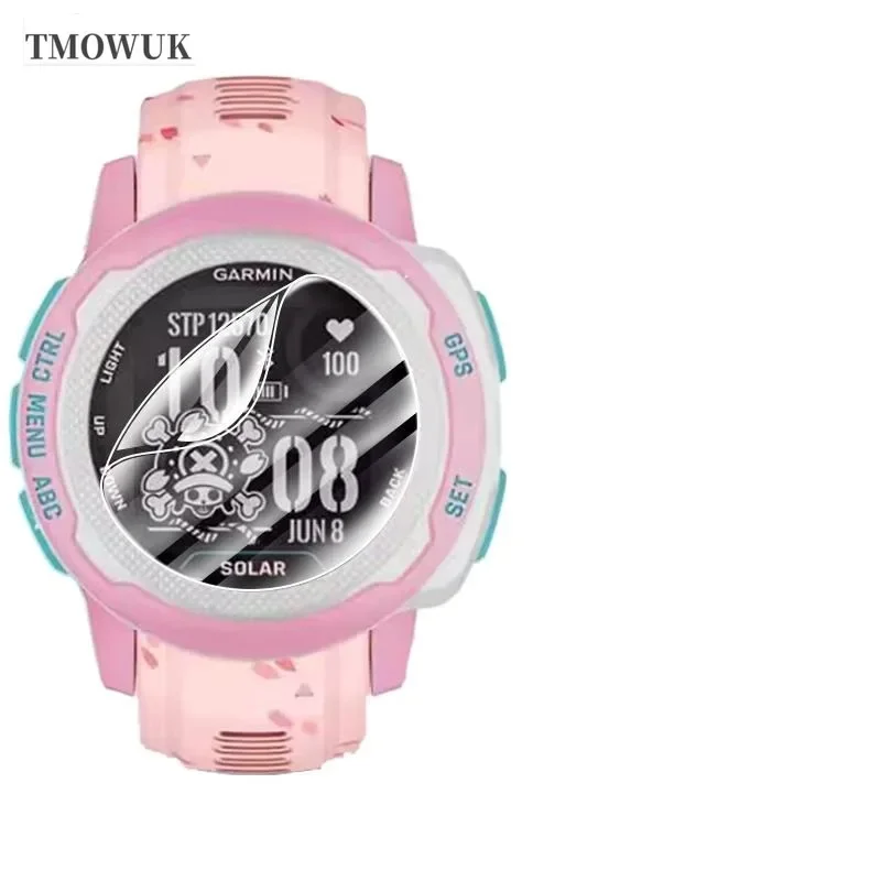 For Garmin Instinct 2 2X 3 3E Crossover 40 45 50 Mm Protector Soft TPU Hydrogel Film HD Clear Anti-scratch Watch Protective