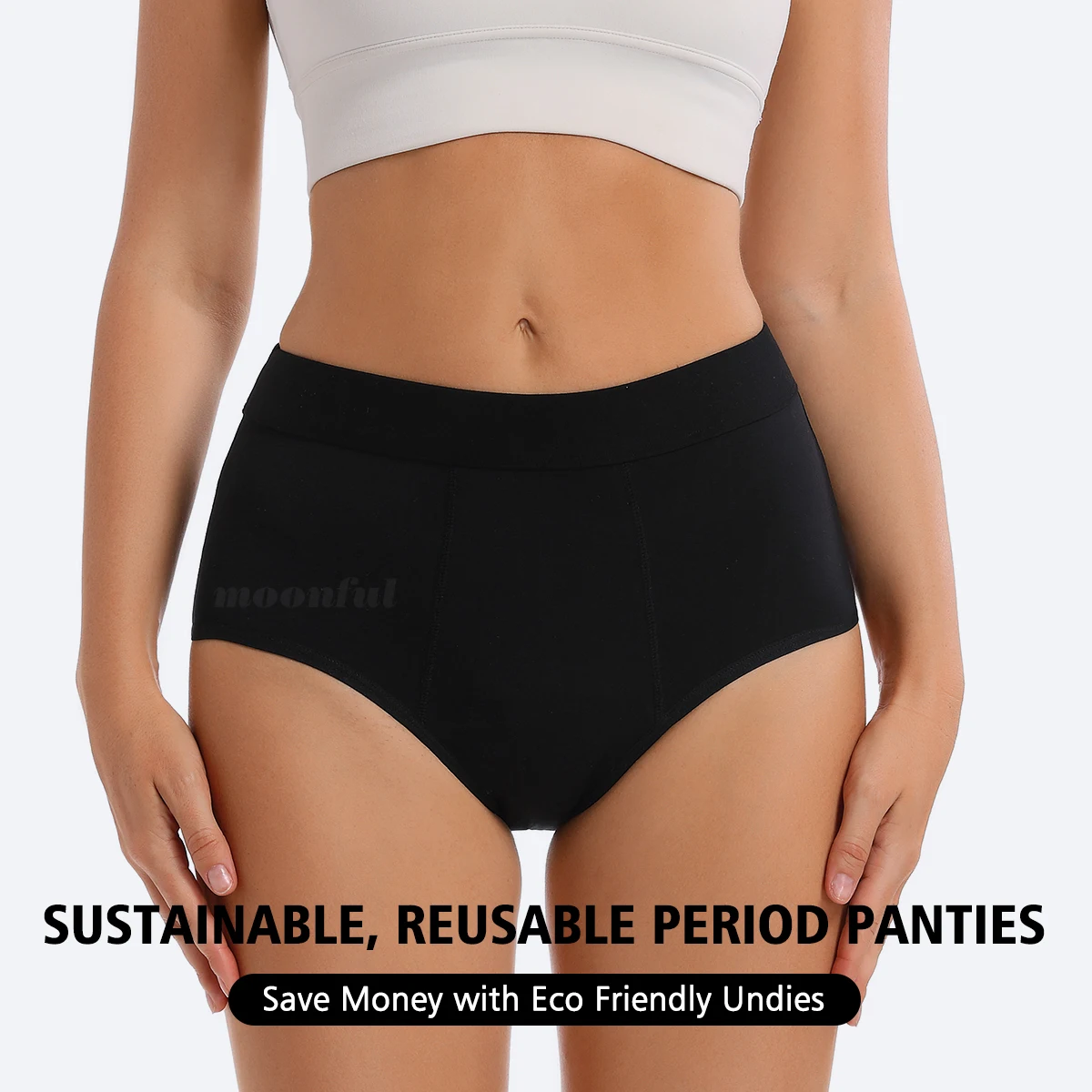 3PCS/Lot Menstrual Panties Woman Very Abundant Flow Menstruation Underwear High… - Image 4