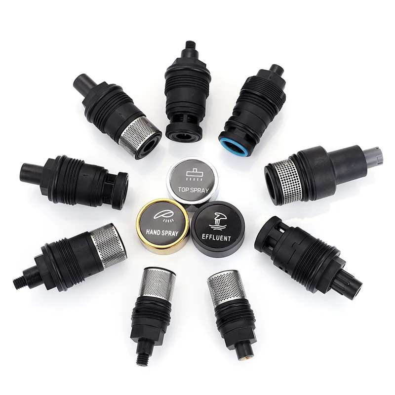 

Кнопочная катушка для смесителя для дождевого душа, сенсорный переключатель, утечка, кнопка отскока, пресс-клапан, смеситель, запасная часть, аксессуары