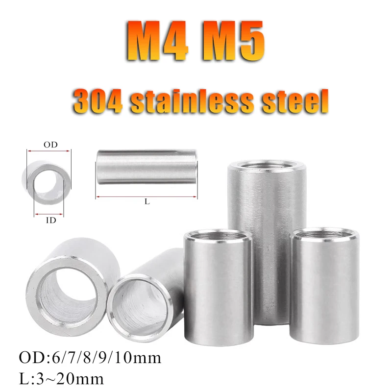 10Pcs M4 M5 304 Sta…