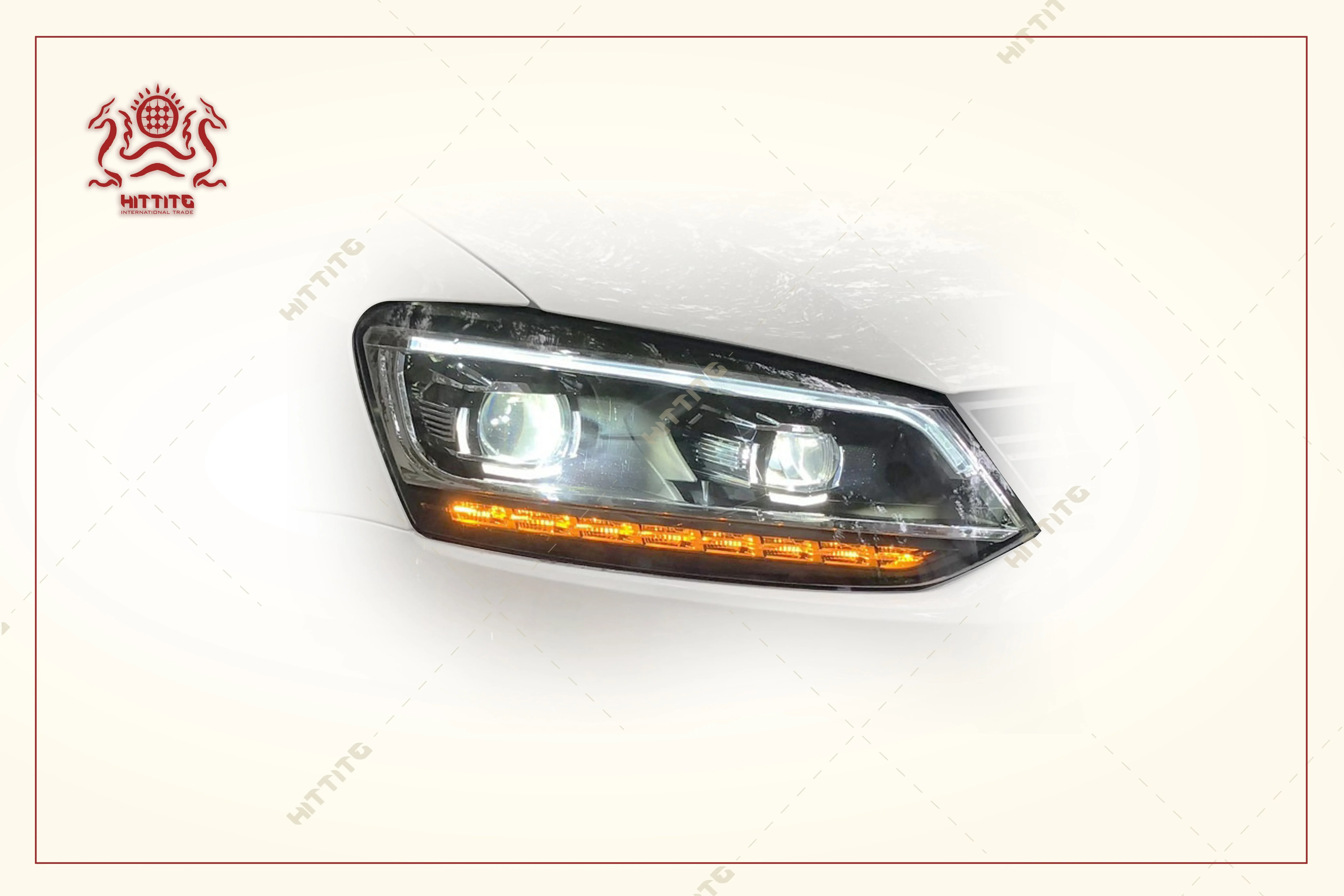 

2025/Auto Lighting Systems Headlights Suitable for Polo 11 2011- 2014 /Polo 11 Halogen upgrade to Hid Headlights HeadLamp