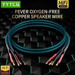 5N high purity copper fever grade HIFI speaker cable main and secondary speakers surround power amplifier computer audio cable