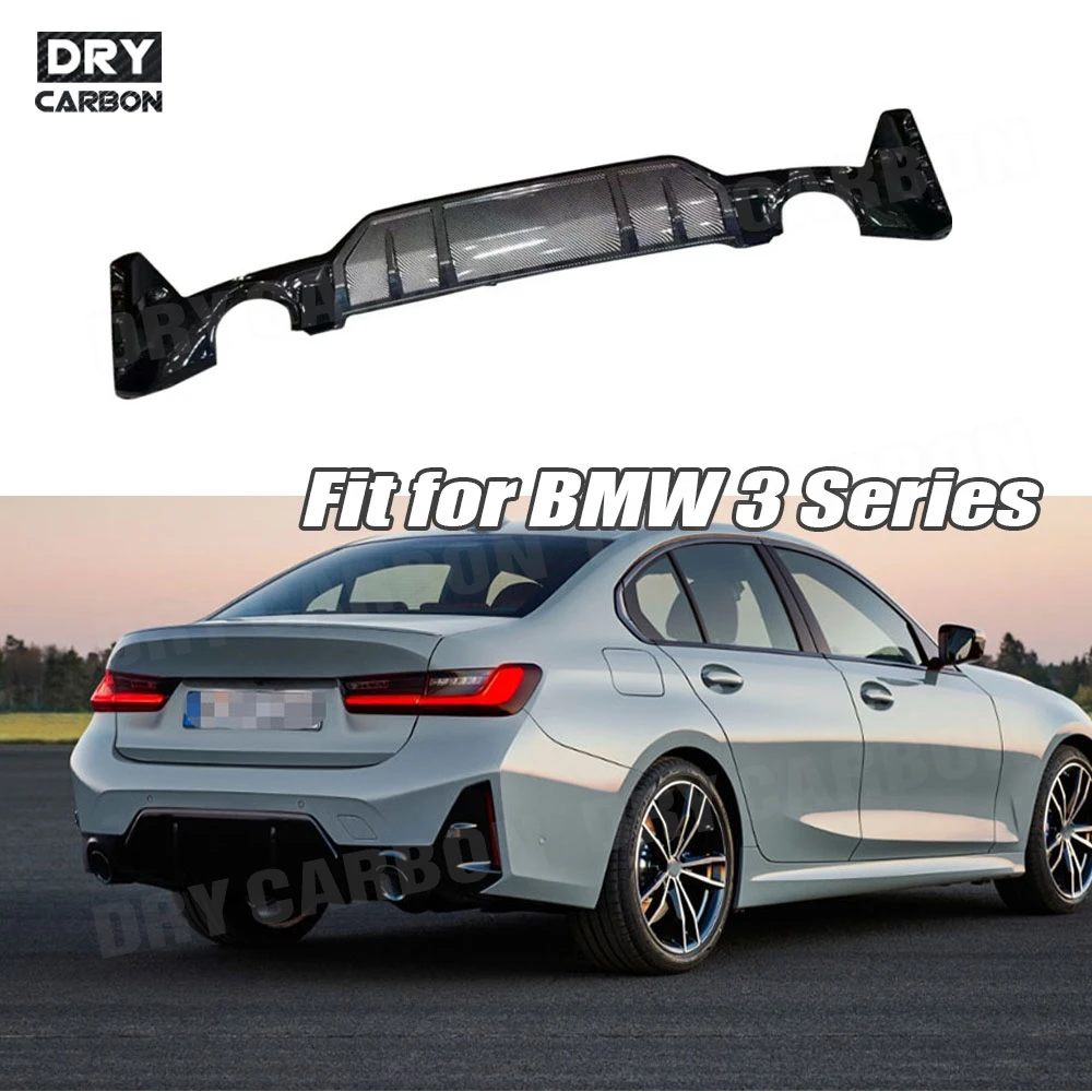 

Car Accessories for BMW 3 Series G20 G28 LCI 340 M Sport 2023+ Rear Bumper Diffuser Lip Spoiler Body Kits