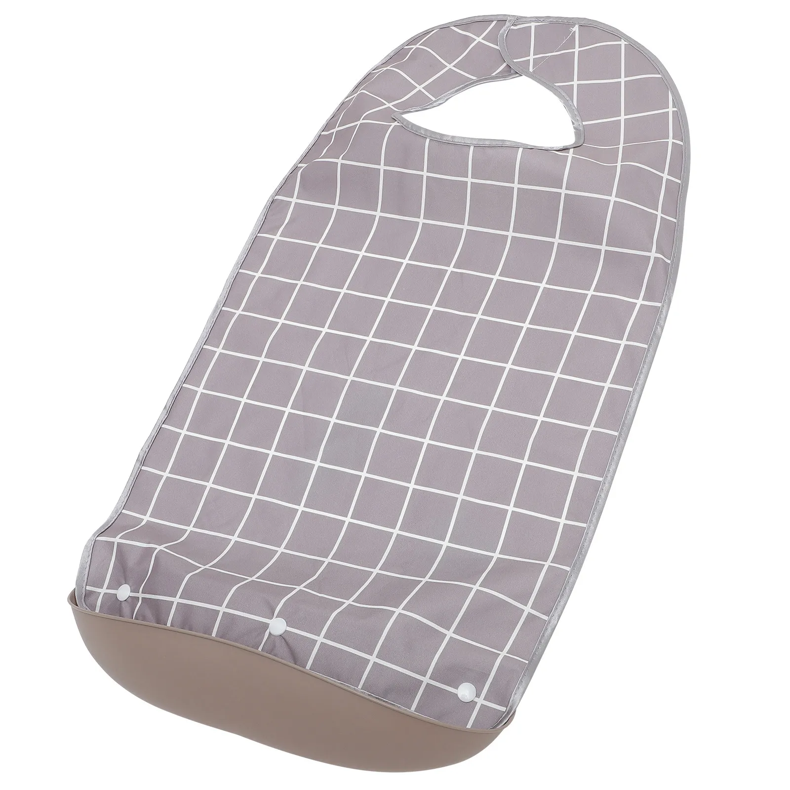 

Adult Waterproof Bib Tpu PVC Material Comfortable Lightweight Clothing Protector for Elderly Seniors Bedridden Patients Eating