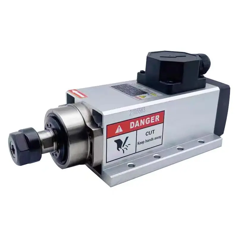 High Quality 3.5kw Air-Cooled ER20 Spindle Motor CNC Router Machine BT30 Tool Holder High Speed T-type 2 Spindle Head