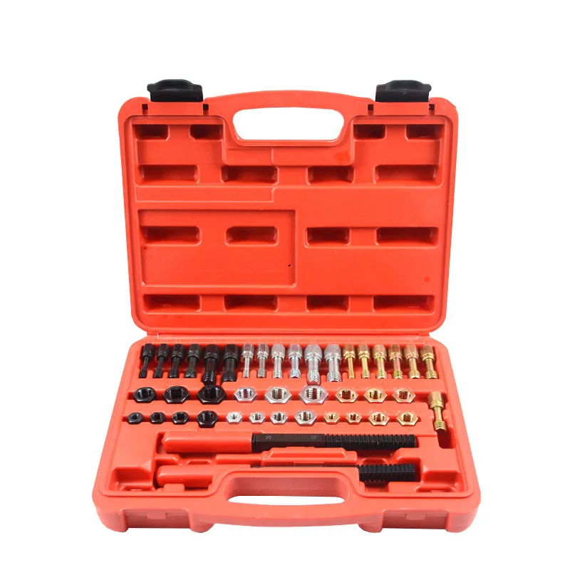 

42 Piece Thread Repair Tool Set for Automotive Repair and Maintenance