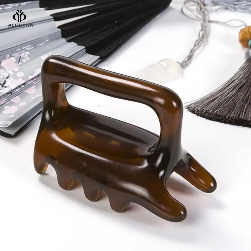 Masajeador corporal de mano para vértebra corporal, herramienta de SPA para raspar, alivio del dolor muscular de cuerpo completo, 1 pieza