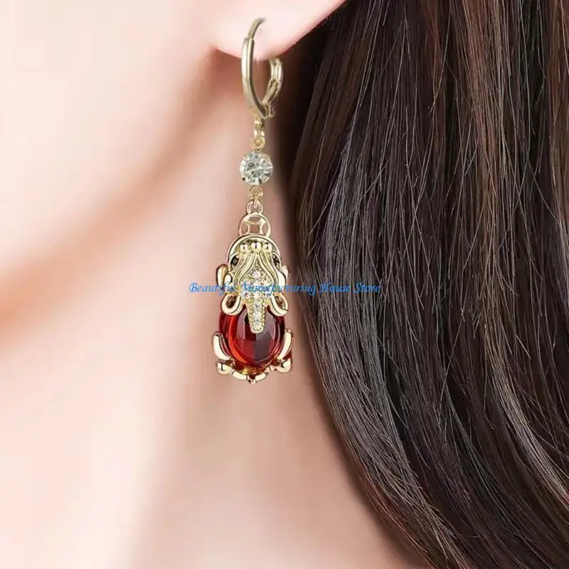 e56a الأنيقة الذهب حيوانات حيوانات حيوانات أحجار راينستواة الحيوان بالحيوانات الذهب في السنانير الفريدة الأذن للتجمعات #4