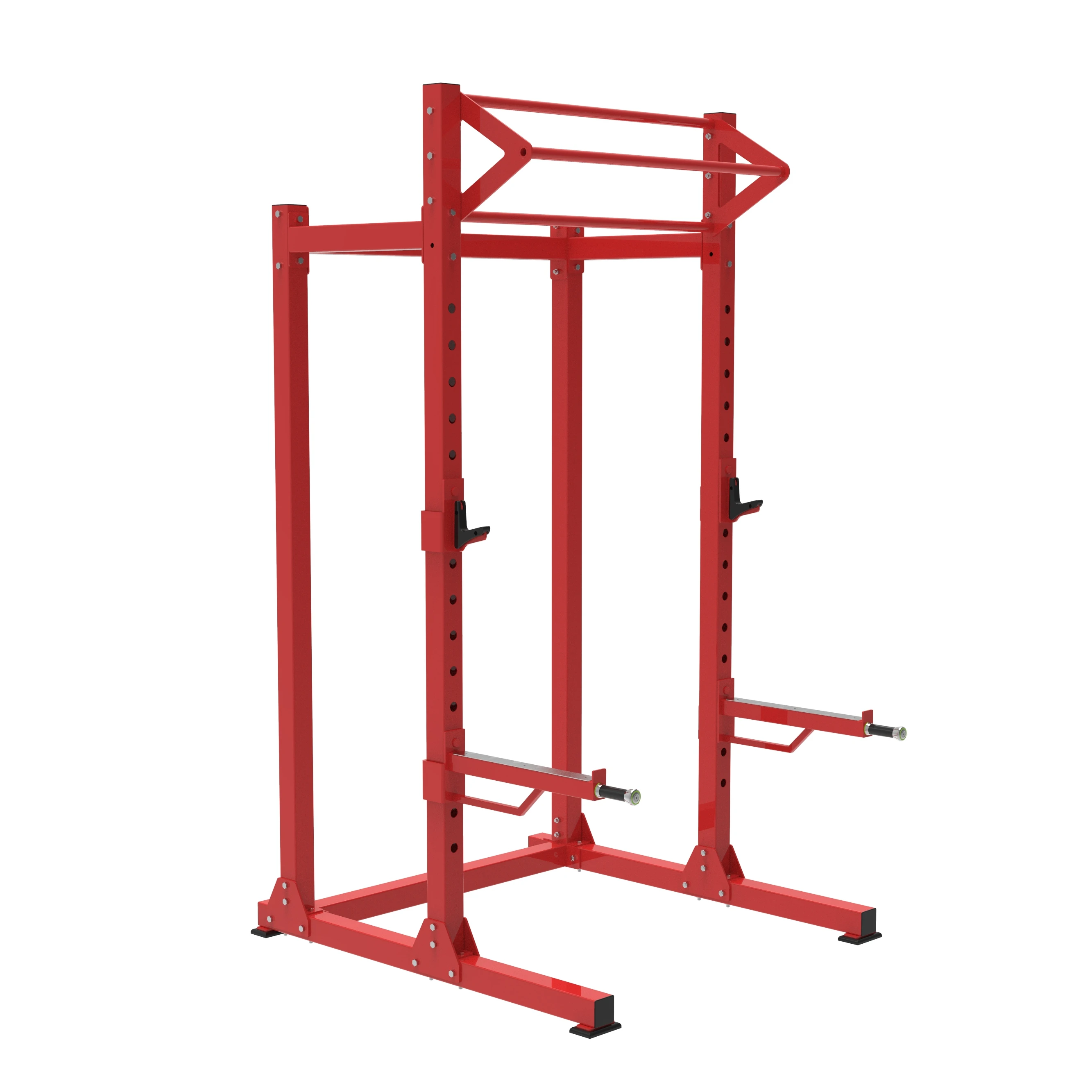 

Sports Fitness Power Cage Squat Rack Metal Equipment for Strength Training Benches Racks 1