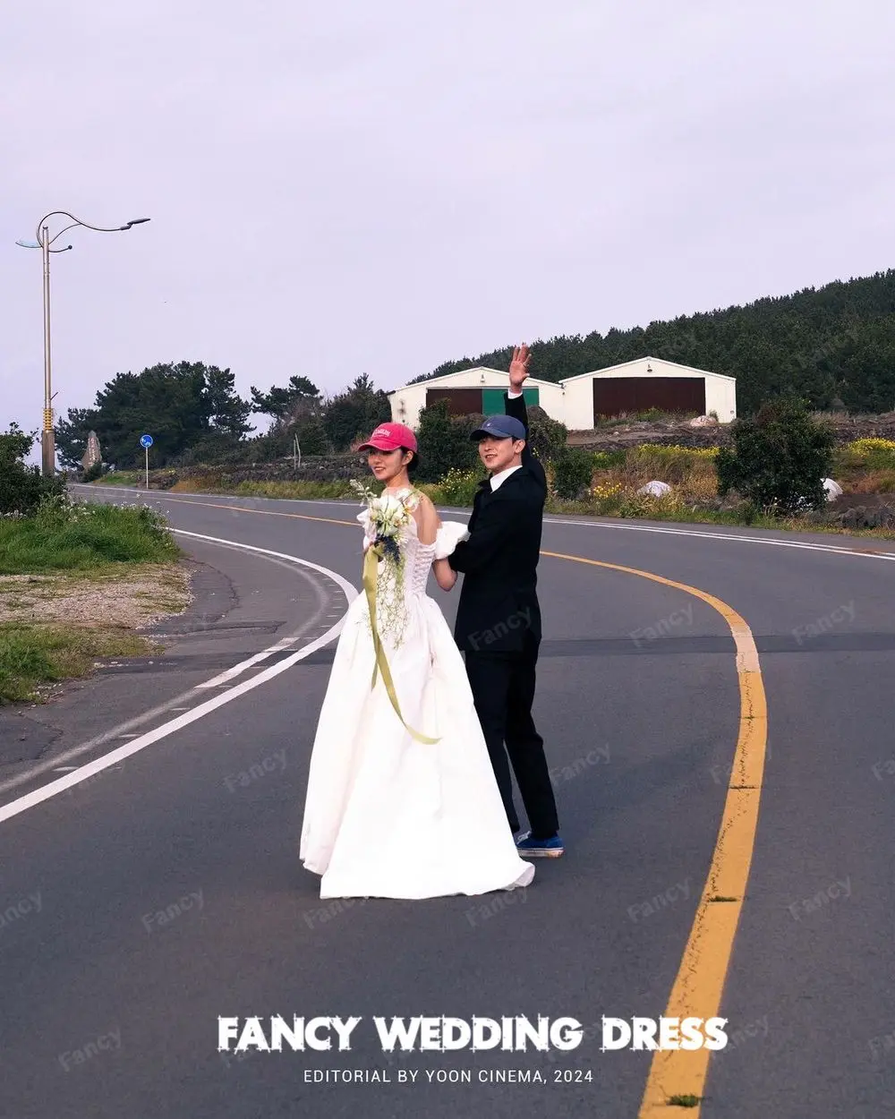 Gaun pernikahan bahu terbuka Korea mewah pengambilan foto gaun pengantin panjang lantai Taffeta A Line Ivory 웨드레3/2014 Aru buatan khusus