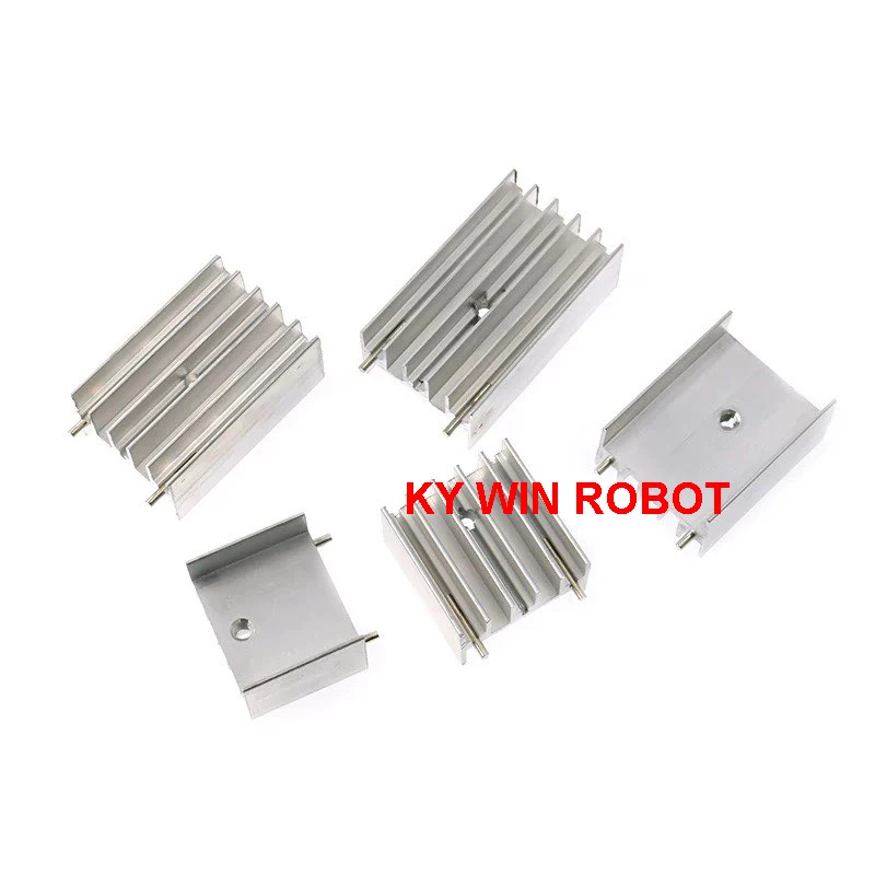 

10Pcs Aluminum Cooling Heatsink 14x14x6mm For Electronic Chip CPU IC Module Heat Dissipation Computer Cooler Radiator