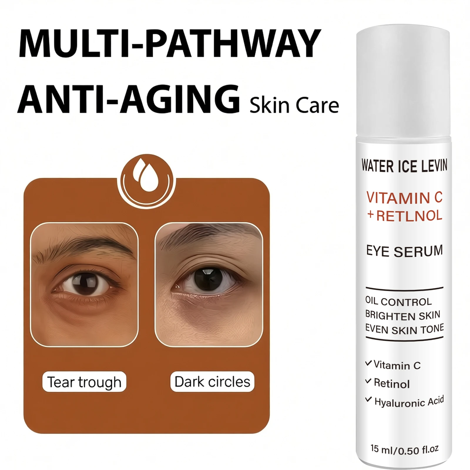WATER ICE LEVIN วิตามินซี เรติ - Hyaluronic Acid Serum บทวิจารณ์และราคา