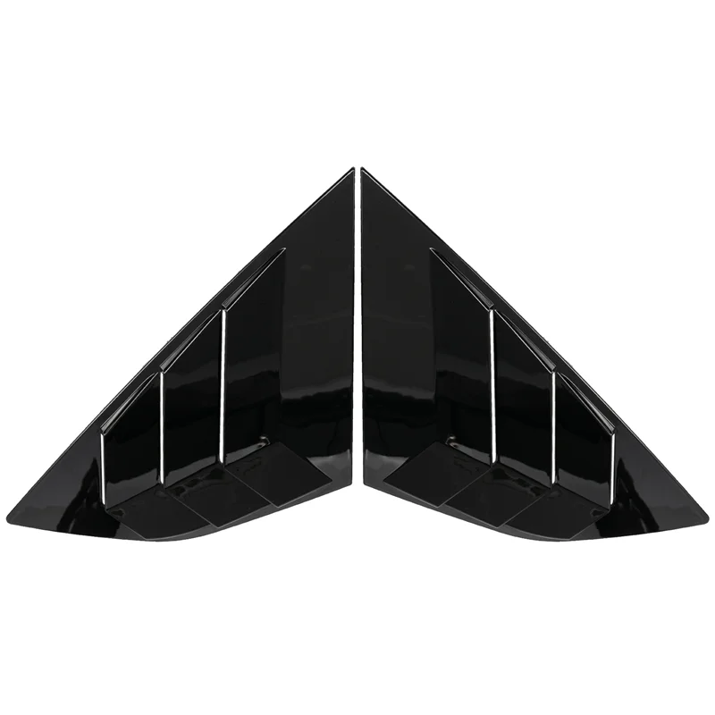 

Superior-Gloss Black Rear Side Vent Quarter Window Louver Shutter Cover Parts For Ford Focus MK3 ST RS Hatchback 2012-2018