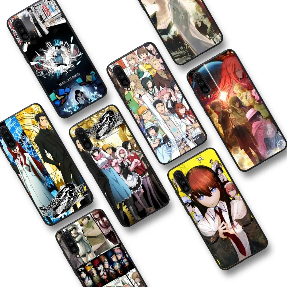 Anime Steins Gate Phone Case For Xiaomi Mi 5X 8 9 10 11 12 Lite Pro 10T PocoX3pro PocoM3 Note 10 Pro Lite