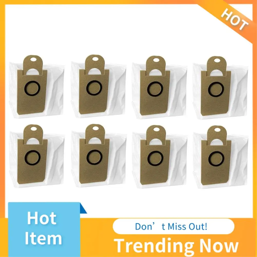 

BBNV-8PCS Reusable Dust Bag For Ultenic T10 For Proscenic M8pro Robot Vacuum Replacement Parts