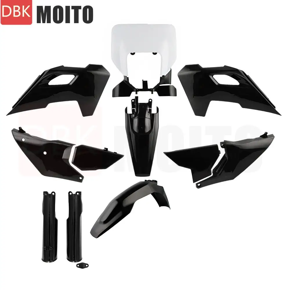 

Plastic Full Fairing Body Kit Black White Green Premium For Husqvarna 2024 FC 250 350 450 FX 350 450 TC 125 250 TX 300