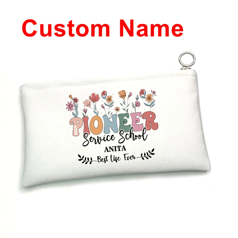 Pioneer School 2022 Gift JW Gifts Psalm 34:10 Gift Pencil Bag Those seeking Jehovah bag Customized Personalized Name Pencil Bag