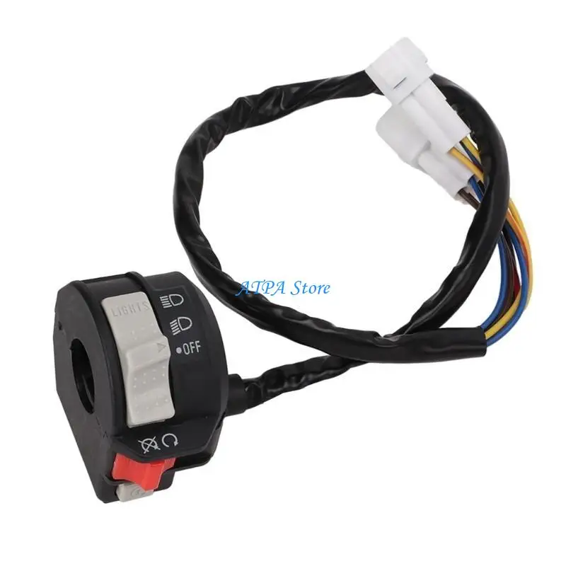

U13C Left Handle Control Engine Start Headlight Switch for ATV 700 YFM 700