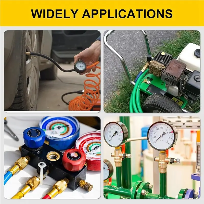 A69eindustrial Grade M/D Type Air Compressor Accessories- Air Hose Fittings Kit(45Pcs), NPT 1/4