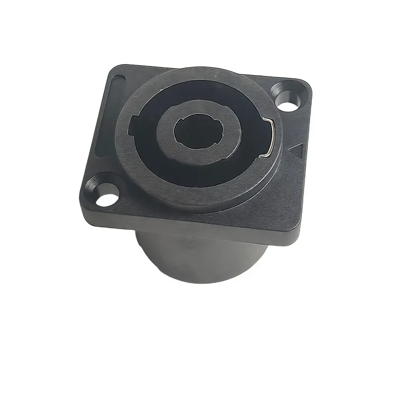 

4/10/20pcs 4-Pin Neutrik Style Panel Socket - Compact Locking Connector for Power Amplifier Stage Rack