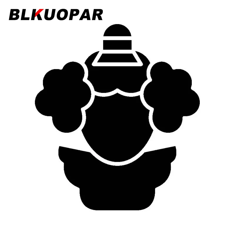 BLKUOPAR Clown Creativity Car Stickers Sunscreen Decals Campervan Scratch-Proof Motorcycle Anime Helmet Decor Car Accessories