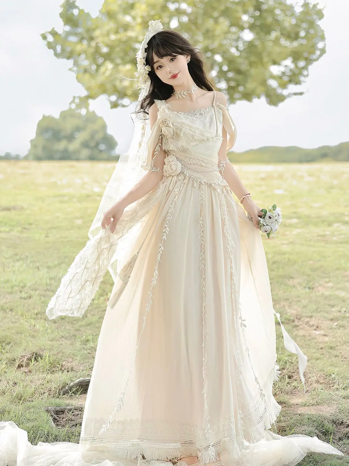 

New original authentic Lolita elegant gorgeous princess dress Greek style sweet lovely goddess cosplay party Lolita dress set