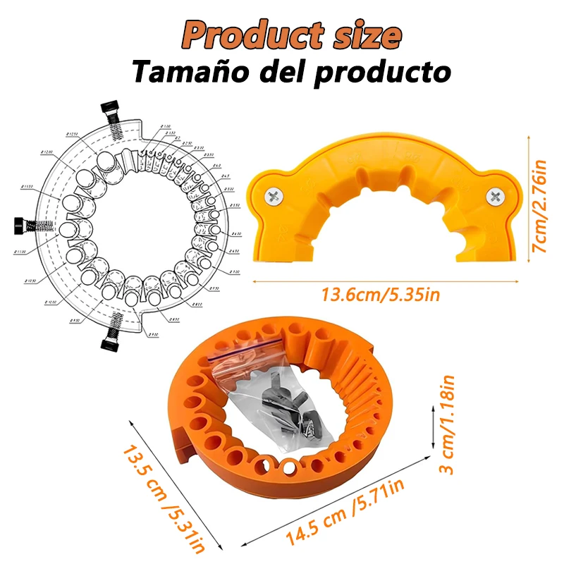 2-13mm Drill Bit Sharpener, Portable Multi-specification Grinder, Electric Drill Bit Grinding Tool for Power Abrasive Work