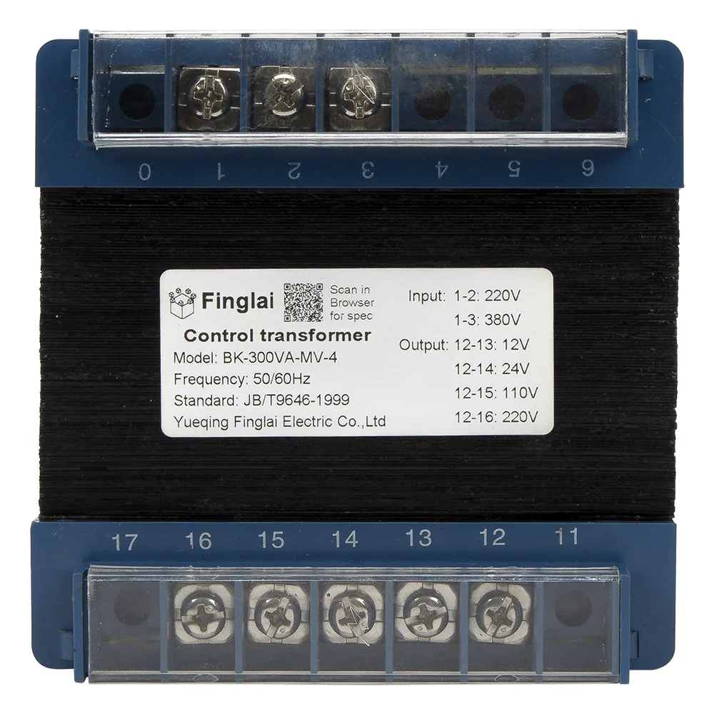 BK-300VA 300W BK type control power transformer 380V/220V input 220V 110V 36V 24V 12V 6.3V 80V output