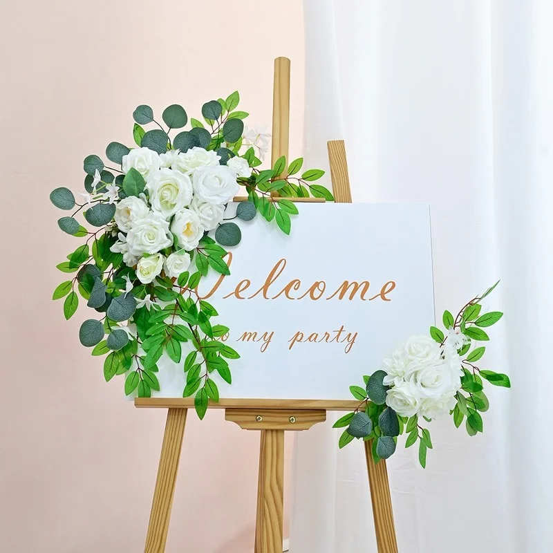 

Simulation Flower Wedding Photography Background Decorative Flower Festival Decoration Props