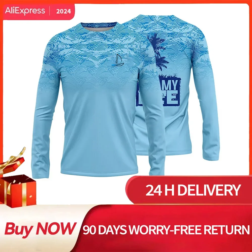 verao-azul-camisa-de-pesca-ao-ar-livre-das-mulheres-dos-homens-t-camisas-crewneck-topos-correndo-protecao-solar-camisetas-esportes-topos-de-grandes-dimensoes