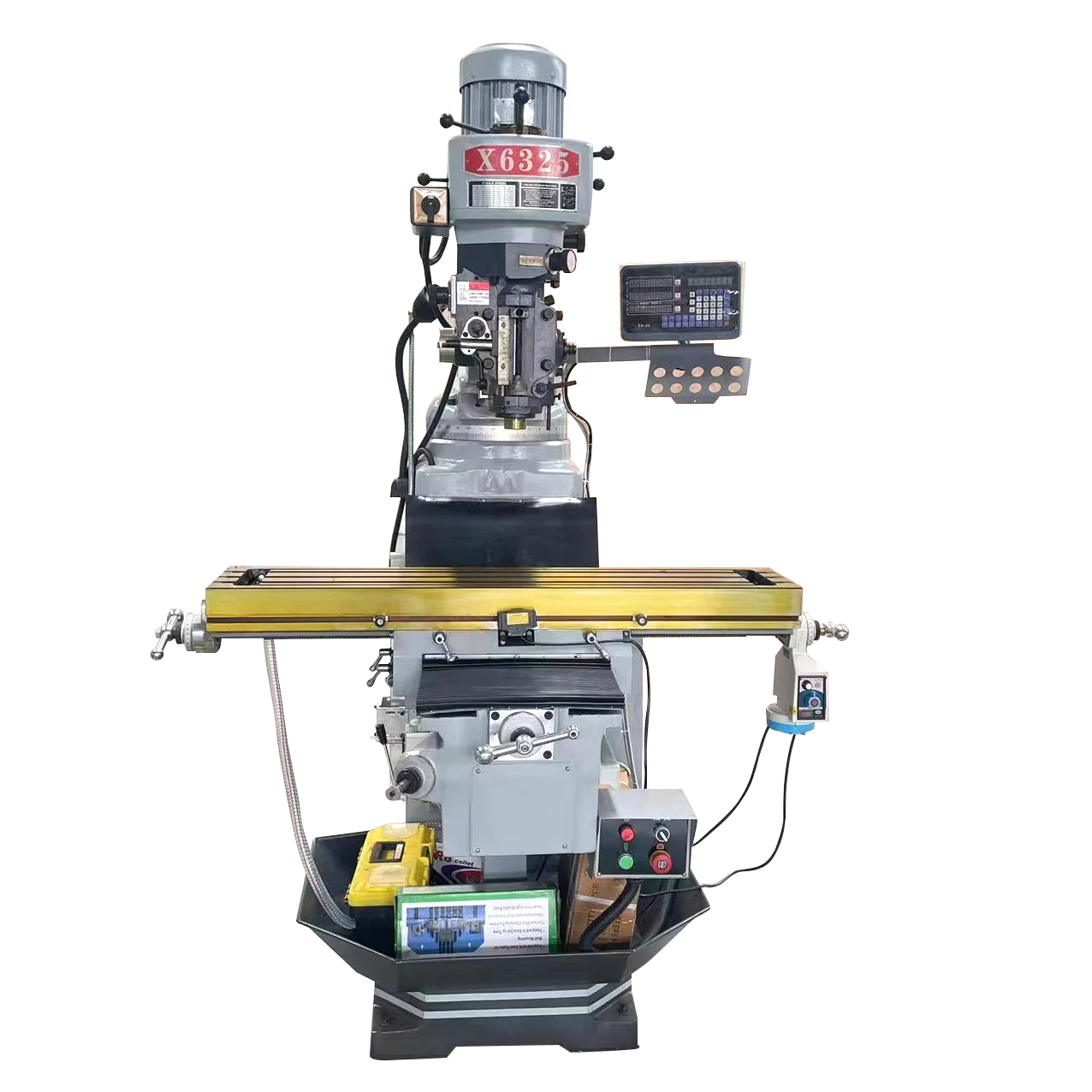 X6325 Manual Turret Milling Machine For Precision Manual Work Simple Operation