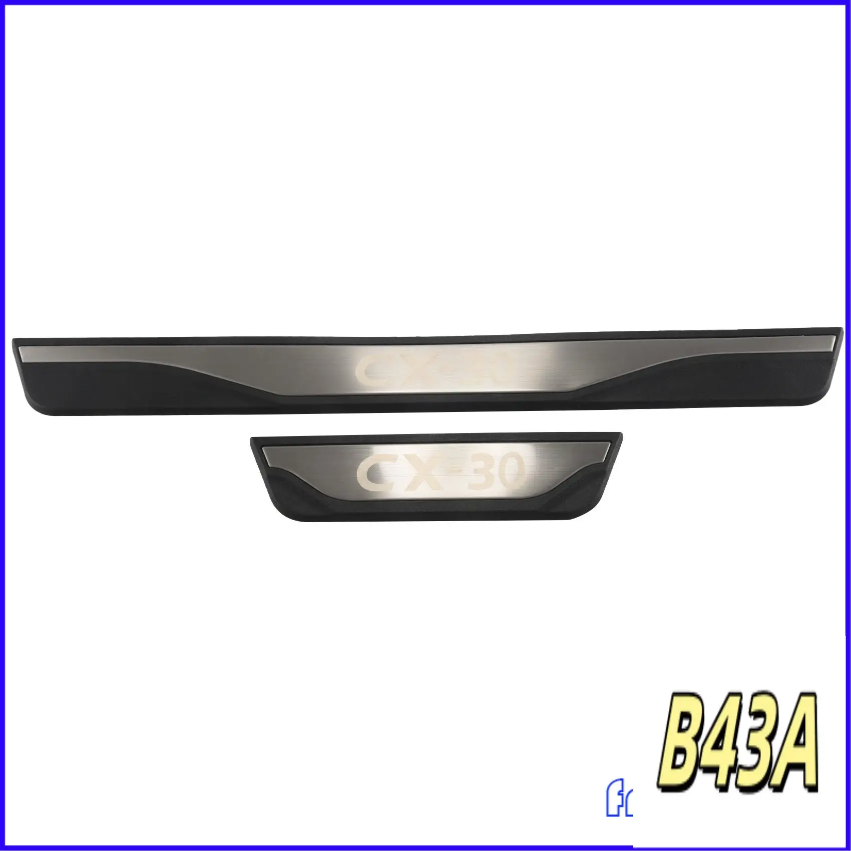 

Sp-Car Door Sill Cover Accessories For Mazda Cx-30 Cx30 Car Stainless Steel Scuff Pedal Protector Styling Sticker 2019 2020