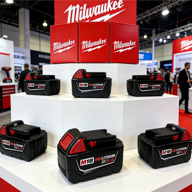 

100% New Milwaukee M18 6.0Ah High Output Battery 18V Lithium-ion Rechargeable for Milwaukee M18 Cordless Power Tools