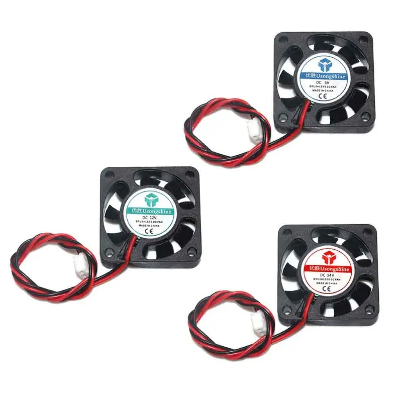 3010 5V12V 24V Hydraulic Bearing Cooling Fan for3D Pinter Extruder Hotend Cooler