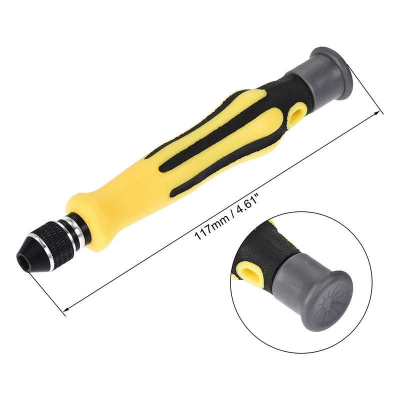 45 em 1 conjunto de chave de fenda de precisão bits multi-bit parafusos drivers reparação ferramentas manuais kit com haste de extensão e pinça