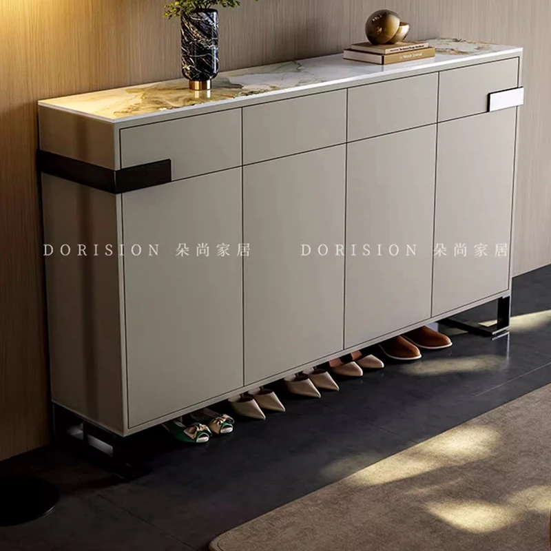 Large Size Room Decor Shoe Cabinet Aesthetic Design Modern Luxury Chinese Shoe Shelf Organizer Zapatero Space Saving Furniture - Image 5