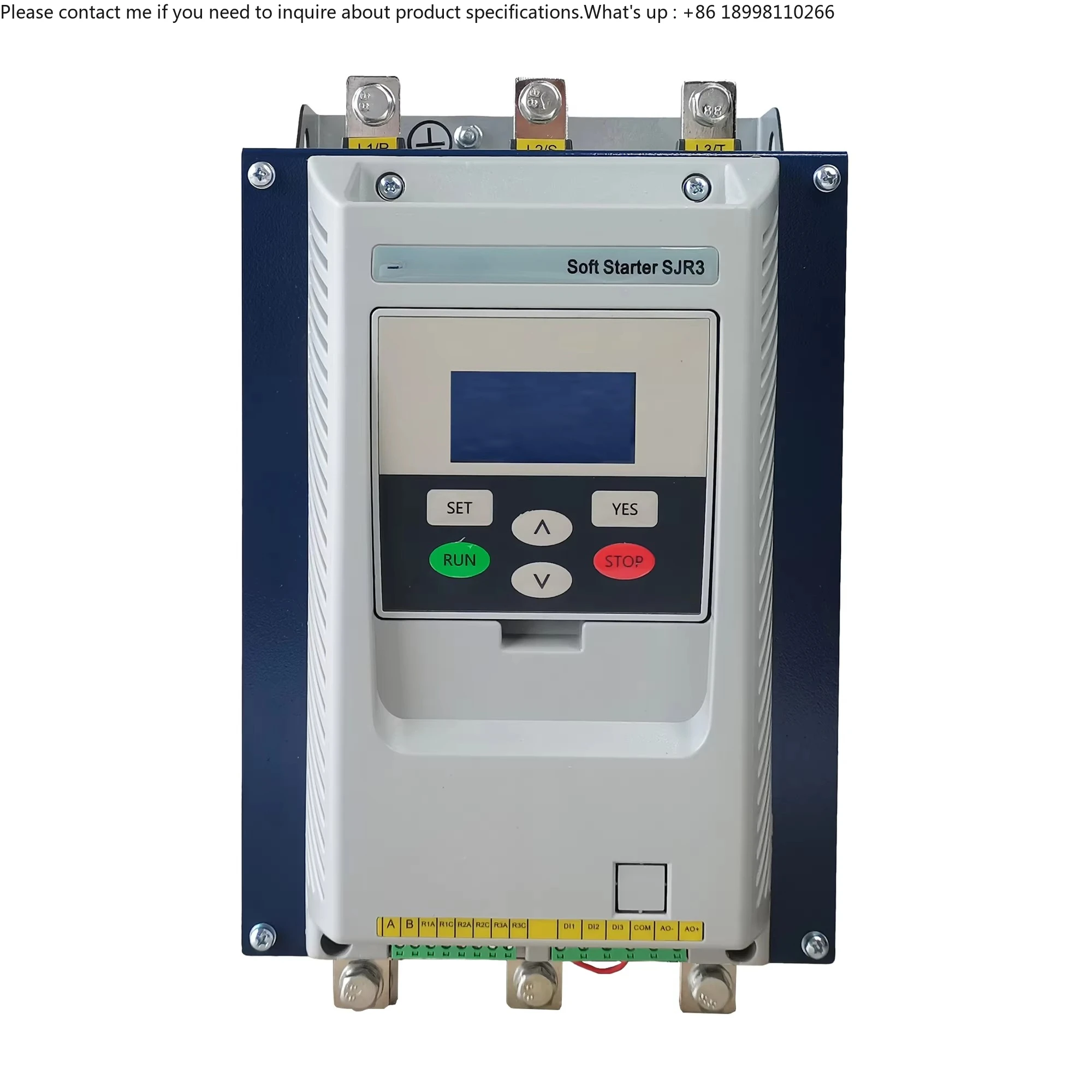 Motor Soft Starter Hot Sale SJR3-LN Series 380V 320A 160kW Overload Protection Motor Starters