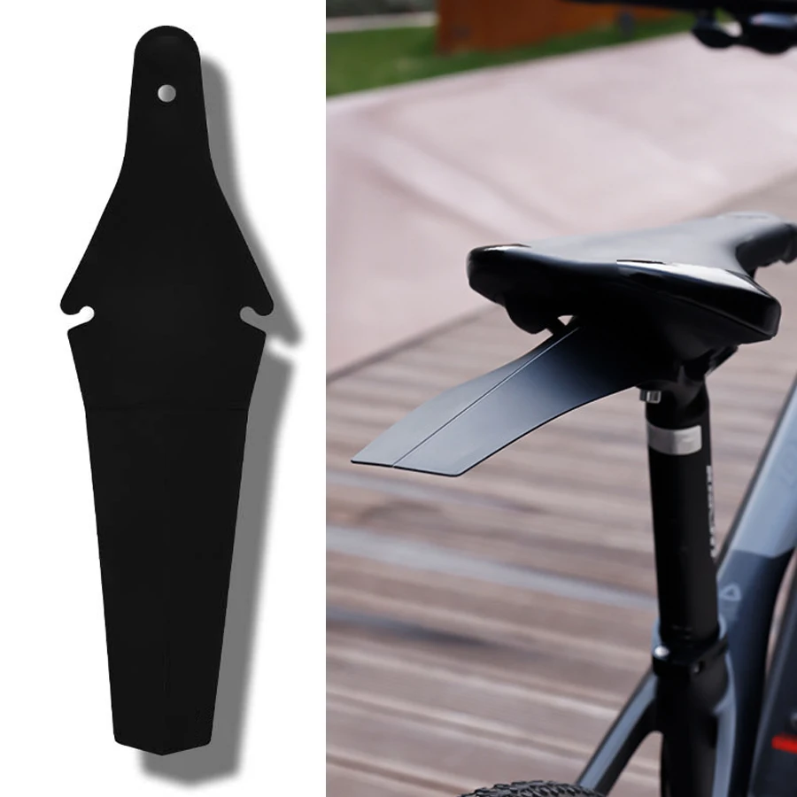 Bike Seat Fender Saddle Mud Guard Ass Removable Rear Cushion Mountain Bicycle Wings Fenders Wings Rack Mud Guard Accessories