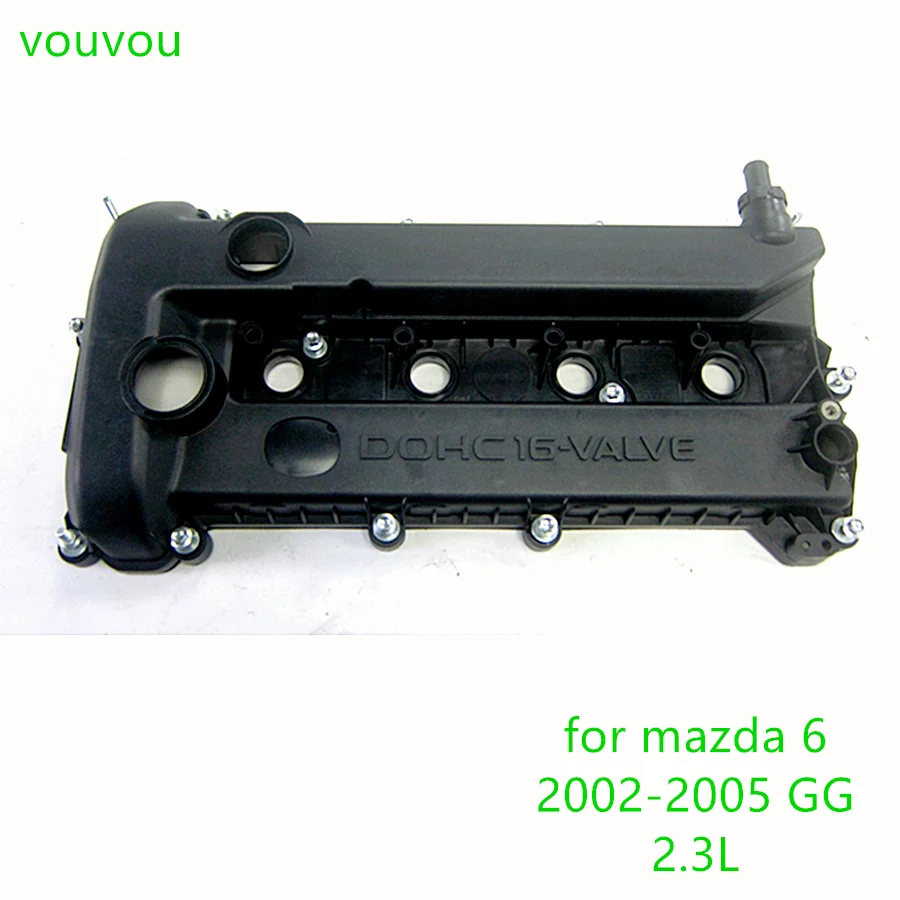 Car accessories engine parts LF22-10-210C cylinder head cover for Mazda 6 2002-2004 GG GY 1.8 2.0