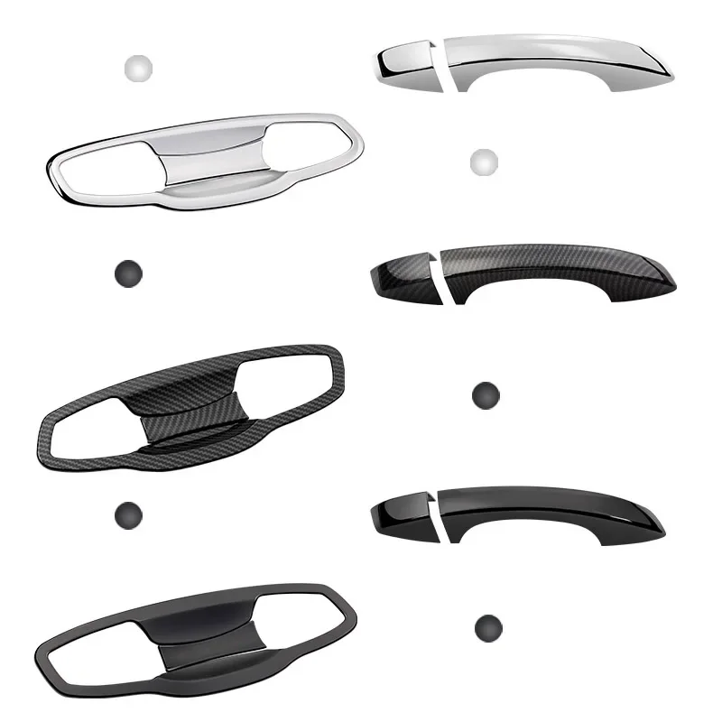 For VW Golf 7 7.5 Car Door Handle Protective Cover Door Handle Outer Bowls Trim Decorative Accessories 2013-2019