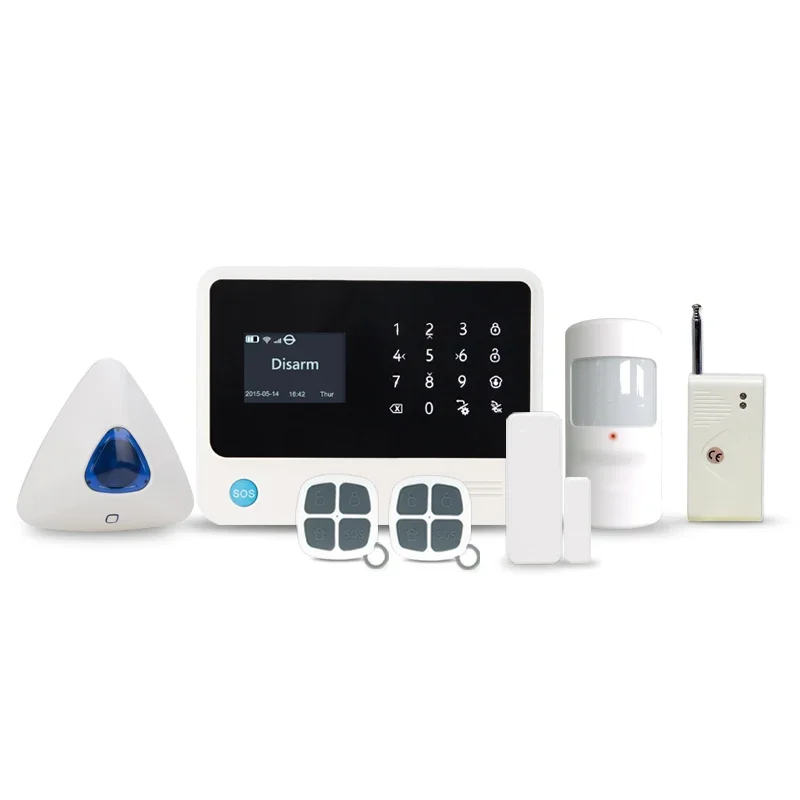 New Golden Security G90B PLUS 3G  GSM WIFI Alarm System Support English Spanish Dutch French languages