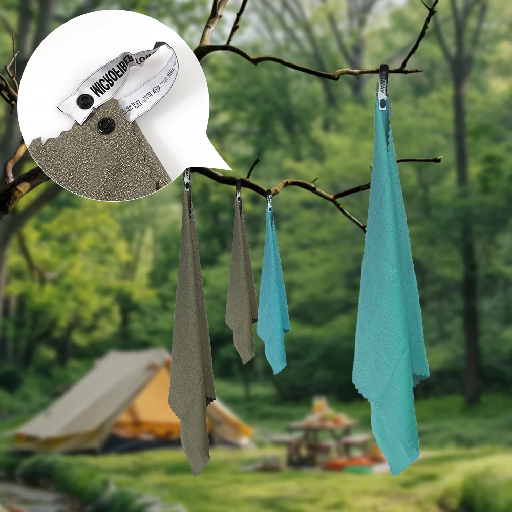 Schnell Trocknendes Saugfähiges Badetuch für Backpacking, Wandern, Schwimmen, Camping, Mikrofaser-Handtuch für Strand, Reisen, Fitness, Sport und Yoga – Detail 21